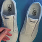 Video of Evil Eye Shoelaces, flat printed on 100% recycled fiber, by Spiffy Laces