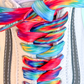 Tie-Dye Shoelaces | Flat Printed Shoelaces | 100% Recycled Materials | Adult & Kids Sizes
