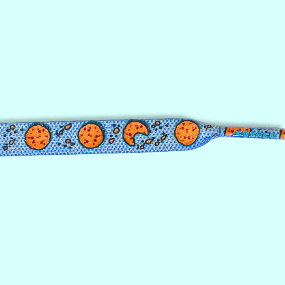 Cookie Shoelaces | Flat Printed Shoelaces | 100% Recycled Materials | Adult & Kids Sizes