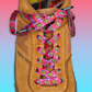 Funky Frog Shoelaces | Flat Printed Shoelaces | 100% Recycled Materials | Adult & Kids Sizes
