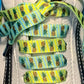 Pineapple Shoelaces | Flat Printed Shoelaces | 100% Recycled Materials | Adult & Kids Sizes