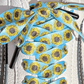 Sunflower Shoelaces | Flat Printed Shoelaces | 100% Recycled Materials | Adult & Kids Sizes
