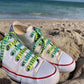 Pineapple Shoelaces | Flat Printed Shoelaces | 100% Recycled Materials | Adult & Kids Sizes