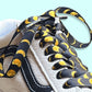 Moon Cycle Shoelaces | Flat Printed Shoelaces | 100% Recycled Materials | Adult & Kids Sizes