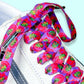 Funky Frog Shoelaces | Flat Printed Shoelaces | 100% Recycled Materials | Adult & Kids Sizes