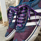 Purple Weed Shoelaces | Flat Printed Shoelaces | 100% Recycled Materials | Adult Sizes