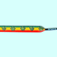 Rasta Weed Shoelaces | Flat Printed Shoelaces | 100% Recycled Materials | Adult Sizes
