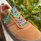Tie-Dye Weed Shoelaces | Flat Printed Shoelaces | 100% Recycled Materials | Adult Sizes