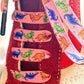 Pink Dinosaur Shoelaces | Flat Printed Shoelaces | 100% Recycled Materials | Adult & Kids Sizes